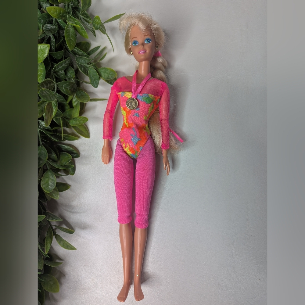 Barbie Vintage 1993 Gymnastics Doll